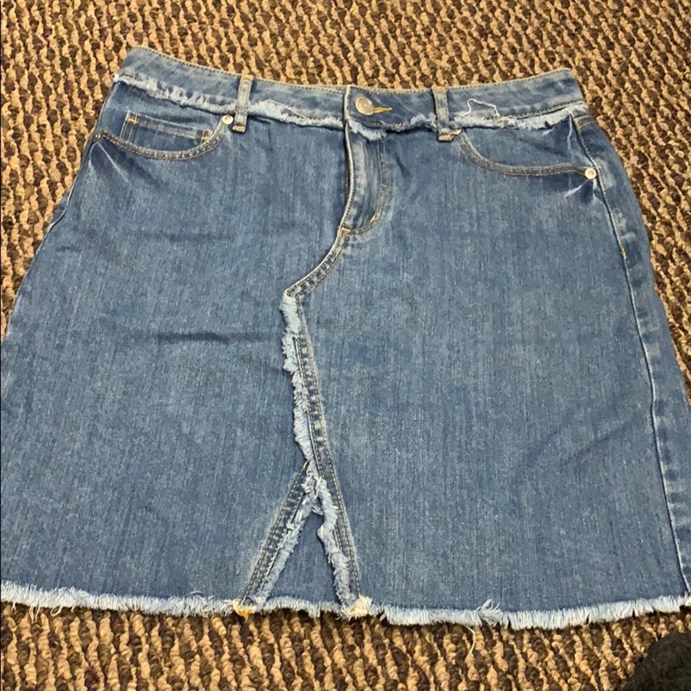 Jean skirt